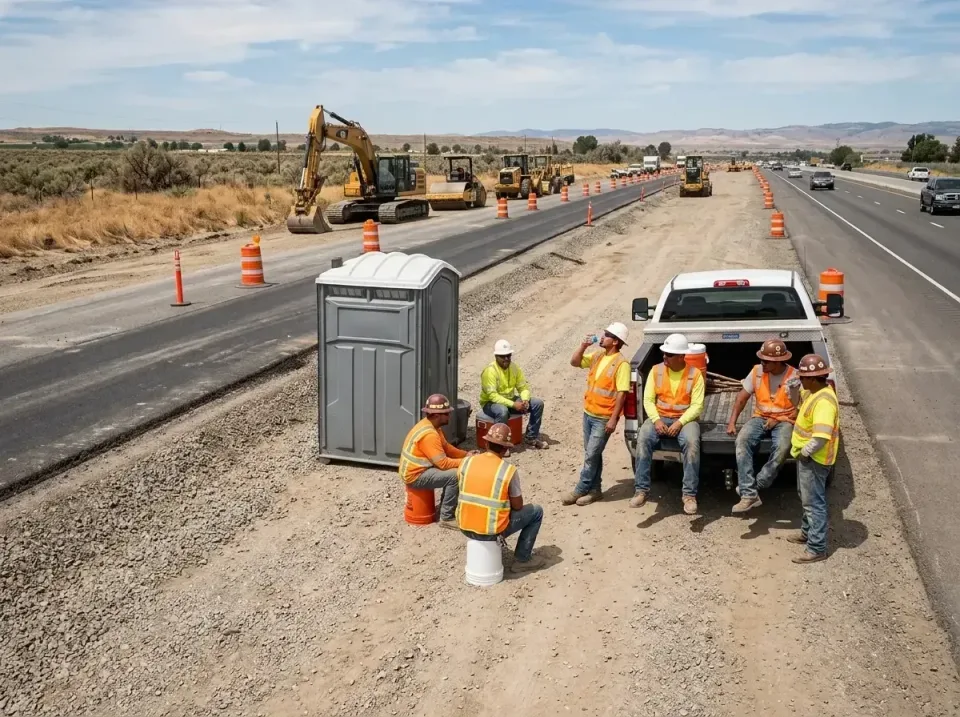 highway-road-construction-crew-007 — frequently asked questions, Porta Potty and Restroom Rentals in Prestonsburg, KY